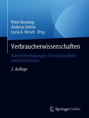 cover image of Verbraucherwissenschaften